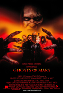 Ghosts of Mars poster
