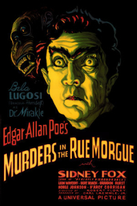 Murders in the Rue Morgue poster