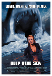 Deep Blue Sea poster