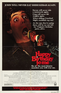 Happy Birthday to Me poster