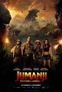 Jumanji: Welcome to the Jungle poster