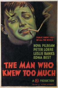 The Man Who Knew Too Much poster